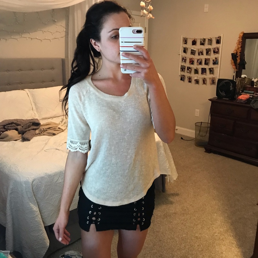 Francesca’s light weight sweater